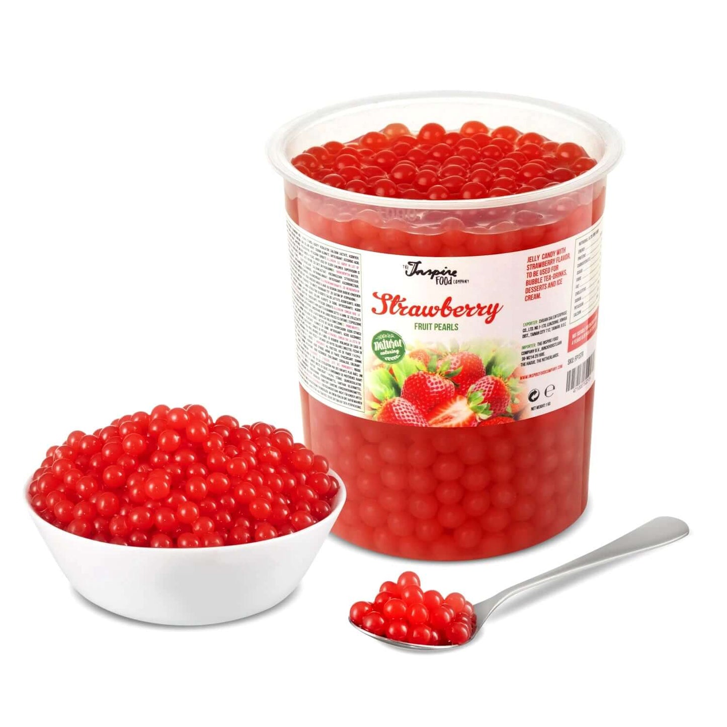 Boba aux fruits éclatants - Format 1 kg (différentes saveurs) 